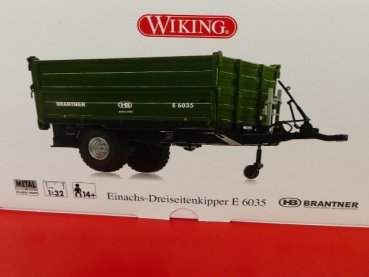 1/32 Wiking Brantner E 6035 Einachs-Dreiseitenkipper 0773 48