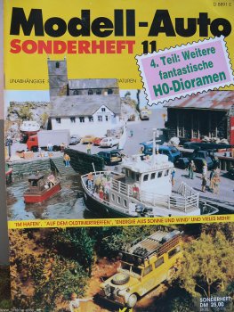 Modell Auto Sonderheft 11 MAZ weitere fantastische HO-Dioramen