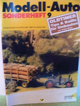Modell Auto Sonderheft 9 Oldtimer Tips & Kniffe für Umbauten MAZ