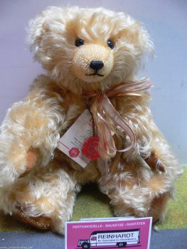 HB 21 Hermann Bamberg Teddy Sonnenstrahl mit Schleife ca.30 cm limitiert