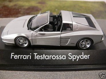 1/43 Herpa Ferrari Testarossa Spyder silber 19,99 STATT 30€ SONDERPREIS 010344 