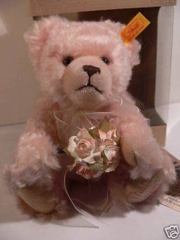 STK 65 Steiff Teddybär Muttertag 20 cm aus Mohair 028137