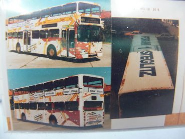 1/87 Stettnisch Decals BVG Forum 1 Steglitz Schloßstraße (für MAN SD 200) #0139