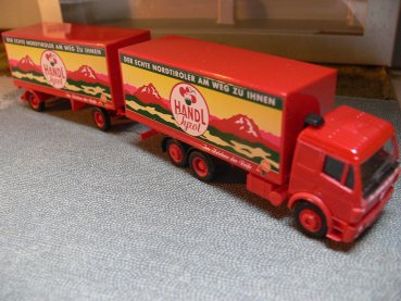 1/87 Herpa MB SK Handl Tirol Österreich A Koffer-Hängerzug