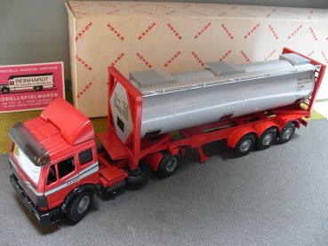 1/43 NZG MB SK 30ft Tankcontainer-Sattelzug 317