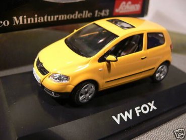 1/43 Schuco VW Fox gelb 04722