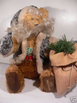 HC 156 Hermann Coburg Weihnachtsbär 2000 ca. 45 cm Limitiert