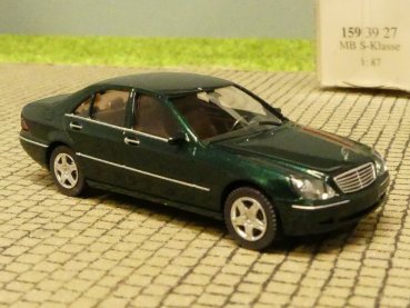 1/87 Wiking MB S 500 dunkelgrünmetallic 159 39