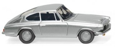 1/87 Wiking BMW 1600 GT Coupe silbermetallic 0187 02