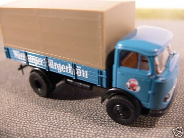 1/87 Brekina MB 328 Würzburger Bürgerbräu blau 48589