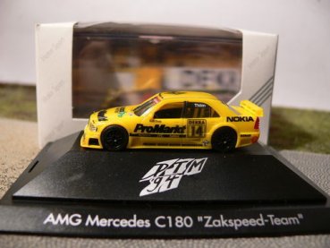 1/87 Herpa AMG MB C180 Zackspeed-Team DTM 1994 ProMarkt #14 Thiim 036153