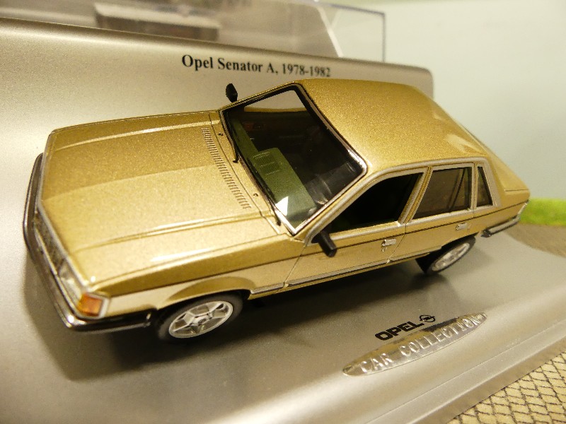 1:43 Schuco Opel Senator A 1978-1982 goldmetallic 