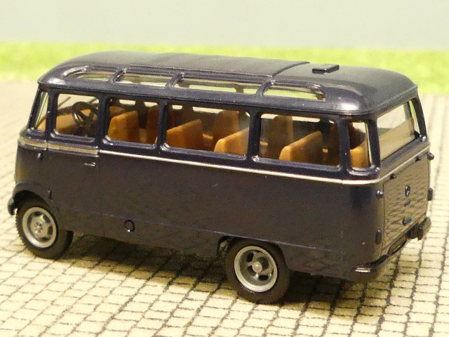1/87 Brekina MB 319 Bus dunkelblau 3610 