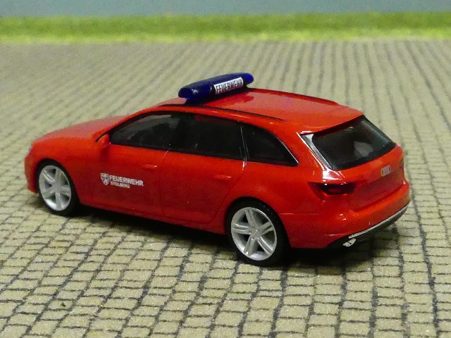 Herpa Audi A4 Avant Kommandofahrzeug Feuerwehr Stolberg 1:87 ab 15