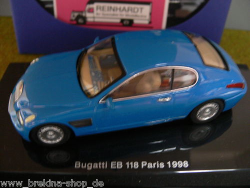 Modellspielwaren Reinhardt - 1/43 AUTOart Bugatti EB 118 Paris