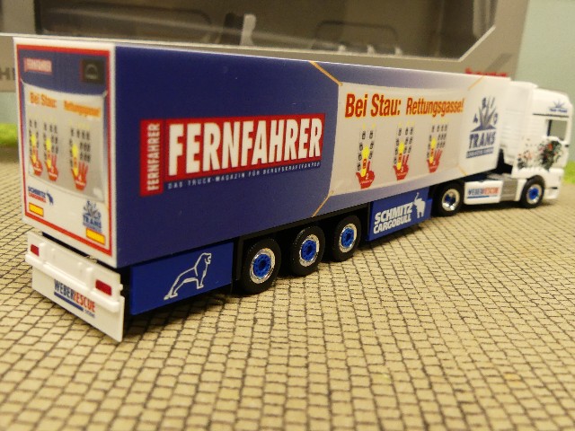 Tekno Trio Trans / Fernfahrer MAN TGX XXL Euro 6c
