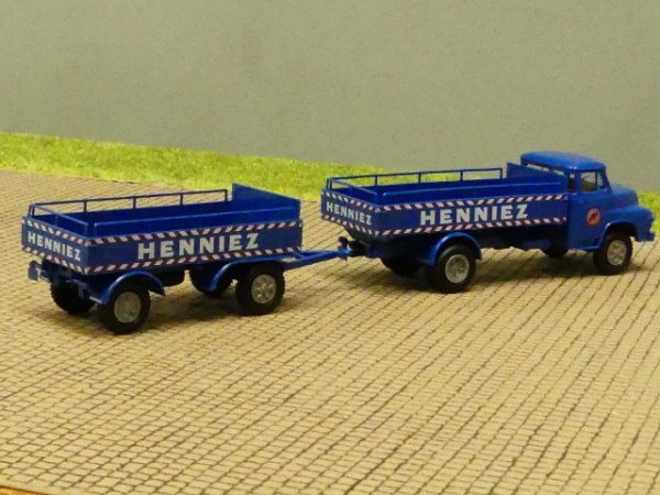 1/87 Brekina MAN 520 Henniez Mineralwasser CH Pritsche