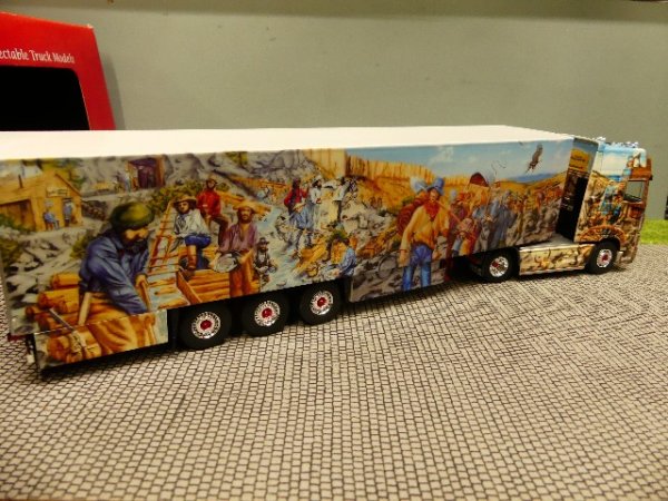 1/50 Herpa DAF XF 95 SSC KüKoSZ Herpa präsentiert Weltgeschichte Nr.2 070645
