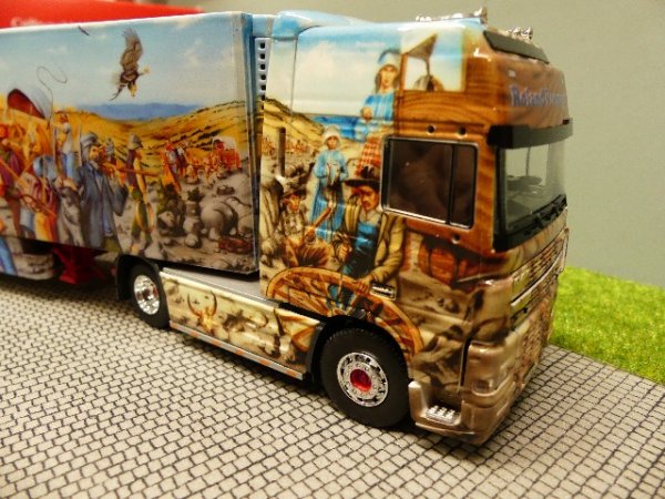 1/50 Herpa DAF XF 95 SSC KüKoSZ Herpa präsentiert Weltgeschichte Nr.2 070645