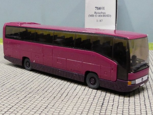 1/87 Wiking MB O 404 violett Sonderpreis 714 01