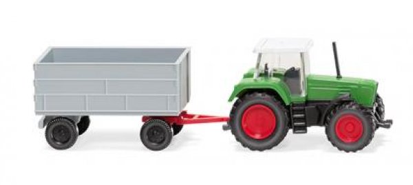 1/160 Wiking N-Spur Fendt Favorit mit Anhänger 0960 03