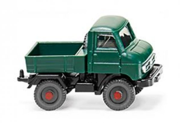 1/160 Wiking Unimog U 411 moosgrün 0972 04