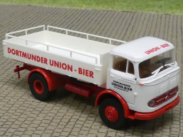 1/87 Brekina MB 328 Dortmunder Union Bier Bierpritsche Plane 94829