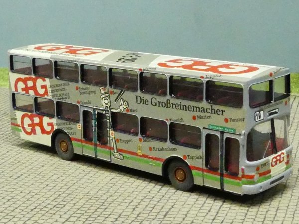 1/87 MAN SD 200 BVG Berlin - GRG Die Großreinemacher - mit Decal gefertigt