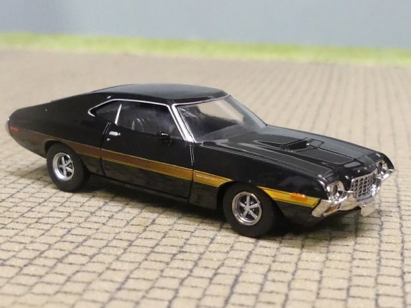 1/87 Brekina Ford Gran Torino Sport schwarz 1969, 18327