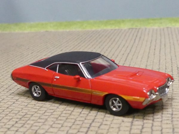 1/87 Brekina Ford Gran Torino Sport rot/schwarz 1969, 18326