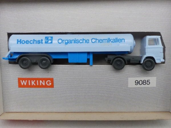 1/160 N Spur Wiking MB NG Hoechst Org. Chemikalien Tank-Sattelzug 9085