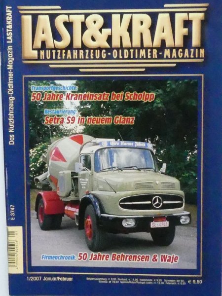 Last & Kraft 2007 / 1 Nutzfahrzeug Oldtimer Magazin