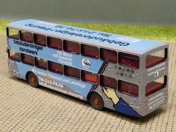1/87 MAN SD 200 BVG - Gebäudereiniger - mit Decals gefertigt