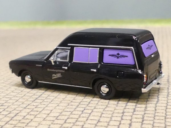 1/87 Brekina Opel Rekord C Bestattungswagen Pietät 1968, 20676