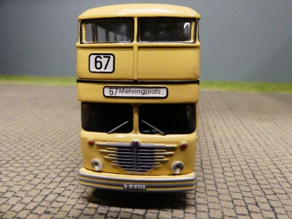 1/87 Brekina Büssing D2U BVG Dujardin Sondermodell Reinhardt