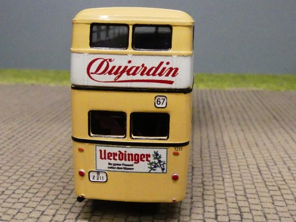1/87 Brekina Büssing D2U BVG Dujardin Sondermodell Reinhardt