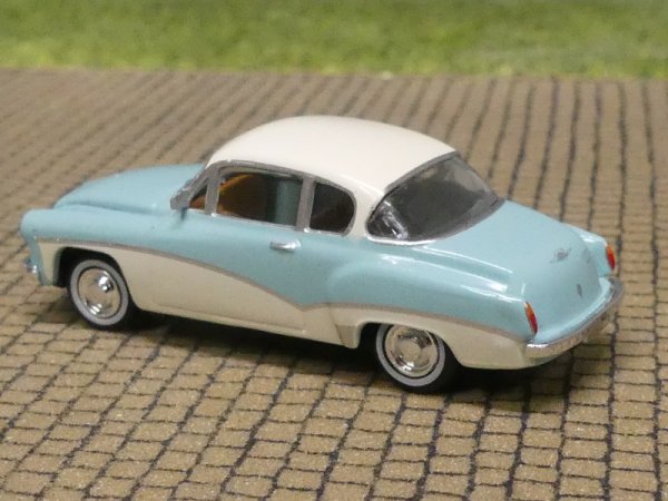 1/87 Brekina Wartburg 311 Coupe hellblau/weiß 27161