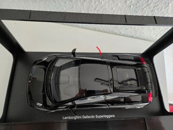 1/18 AUTOart Lamborghini Gallardo Superleggera schwarz metallic 74582