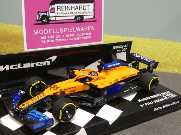 1/43 Minichamps McLaren MCL35 SAINT Italien 2020  537 205155