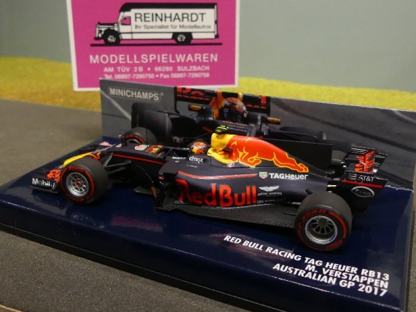 1/43 Minichamps RED BULL RB13 AUSTRALIEN 2017