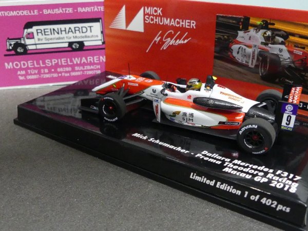 1/43 Minichamps Dallara Mercedes F317 Mick Schumacher 517 184309