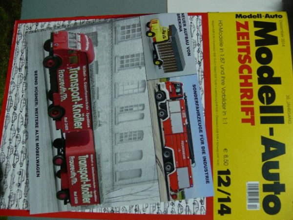 Modell Auto Zeitschrift MAZ 2014/12 Dezember 2014