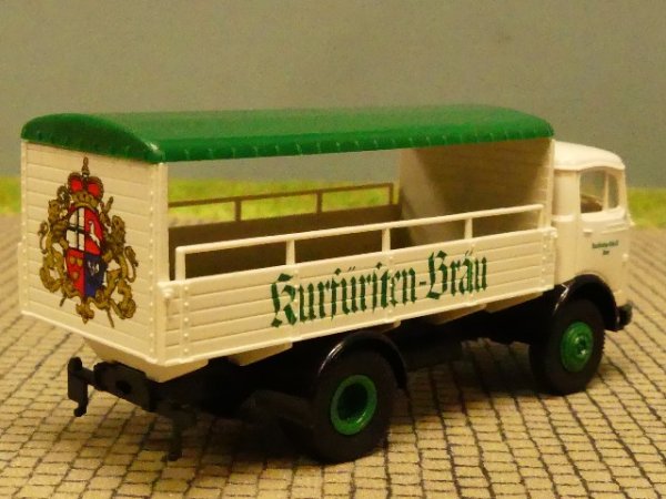 1/87 Brekina MB 328 Kurfürsten Bräu Bonn Bierpritsche