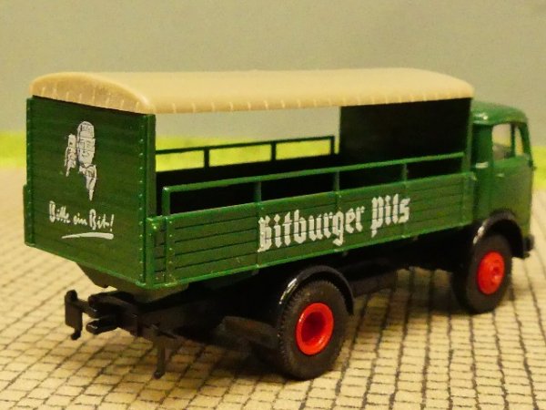 1/87 Brekina MB 328 Bitburger Pils Bierpritsche