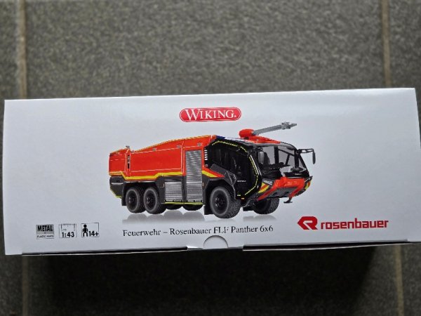1/43 Wiking Rosenbauer FLF Panther 6x6  0430 48
