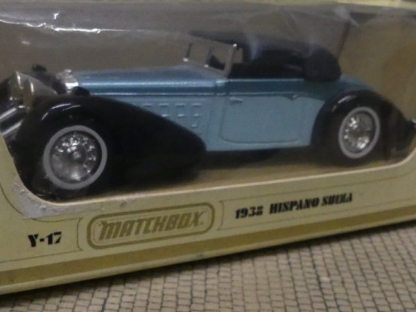 Yesteryear Hispano Suiza 1938 hellblau Y-17