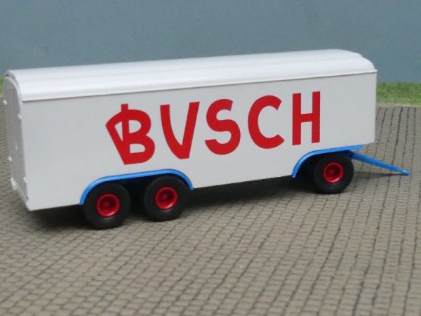 1/87 Brekina 3achs Kofferanhänger Circus Busch