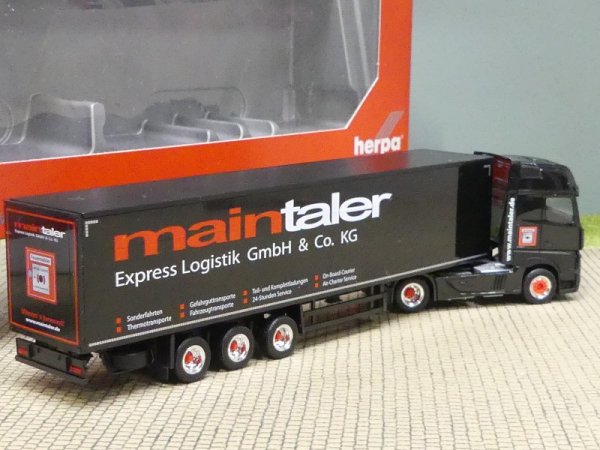 1/87 Herpa MB Actros maintaler Planensattelzug 306300