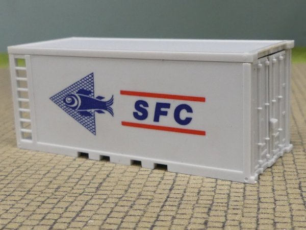 1/87 Wiking 20 ft Container SFC grau Kühl-Container