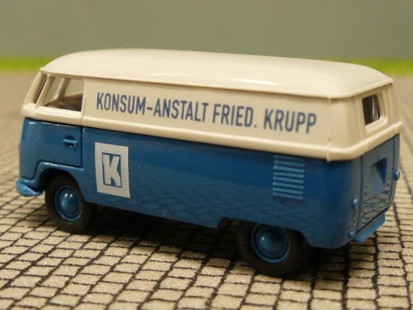 1/87 Brekina # 1016 VW T1 a Krupp Konsum Kasten 32019